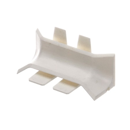Master-Bilt White Plastic Corner Tr Im 3/4 29-01393